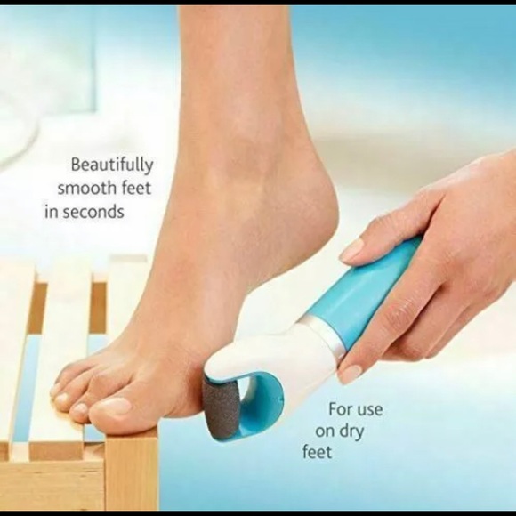 🆕 Amope Pedi Perfect Electronic Foot File With 3 Roller Head Refills - Picture 4 of 7